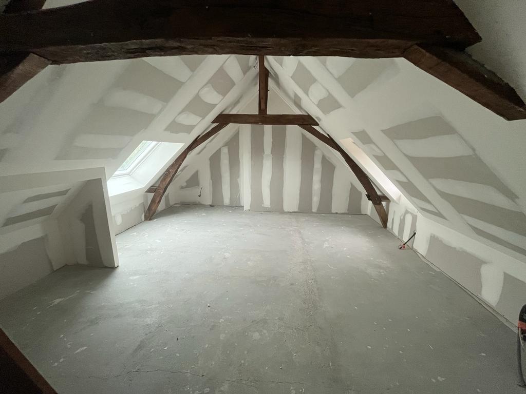 Plaquage futur chambre